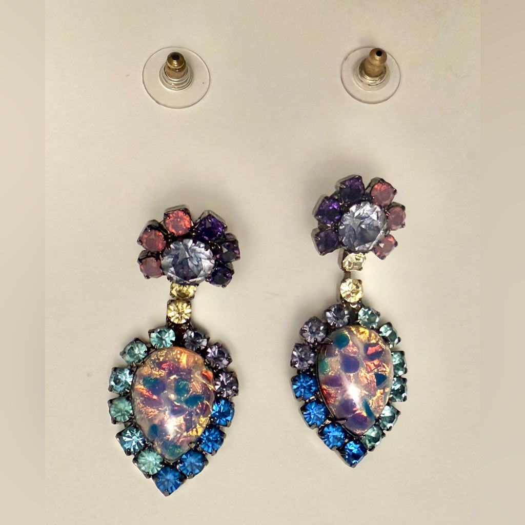 Dannijo Multicolor Crystal Earrings